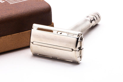 1940's Gillette Milord Double Edge Safety Razor Set | Original Condition