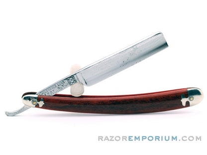 9/16" L. Holzhauer Sons "Gilt Edge" New York Straight Razor w/ Original Scales