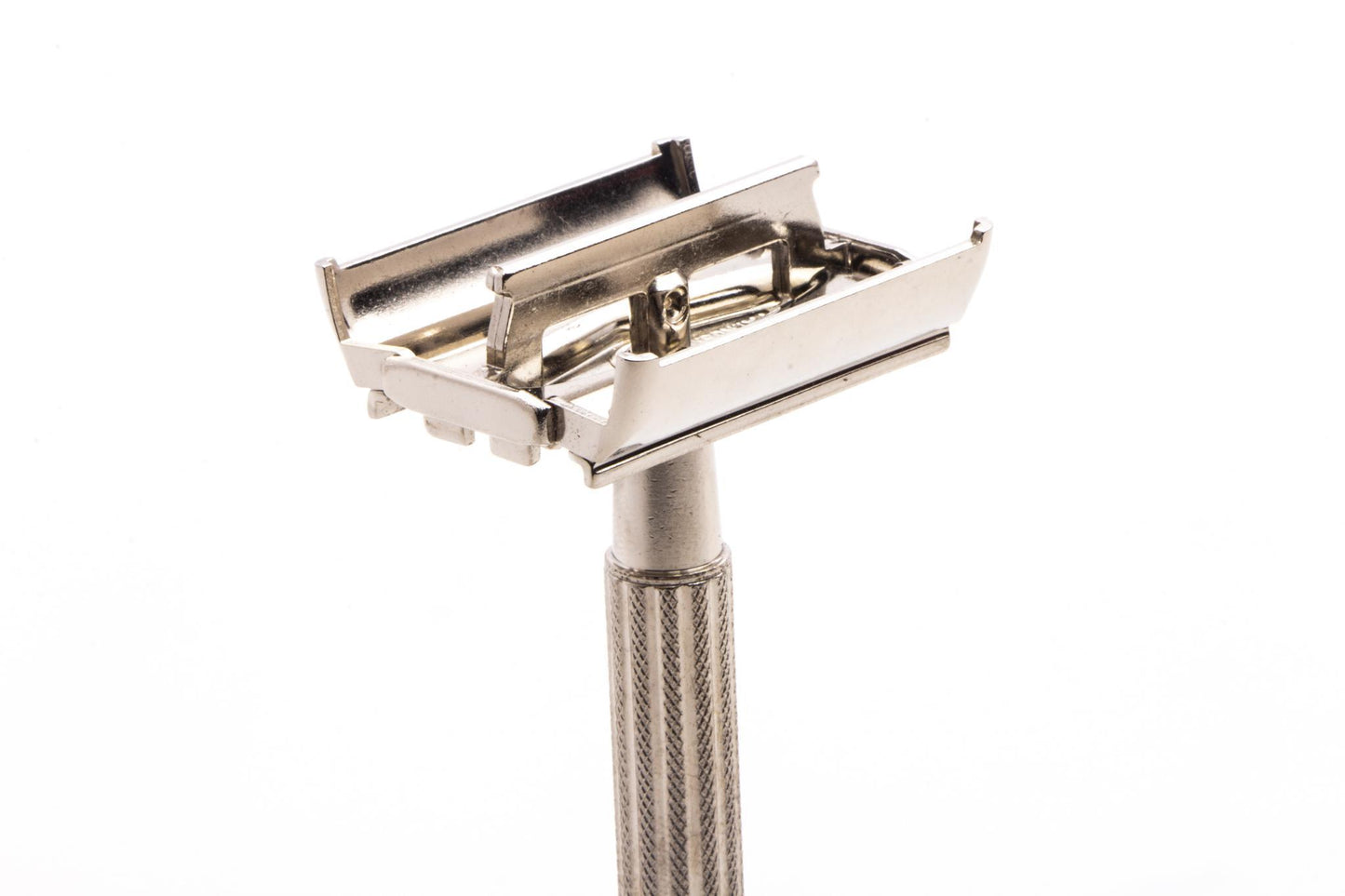 1958 D1 Gillette TV Special Flare Tip Super Speed Double Edge Safety Razor | Factory Nickel Revamp