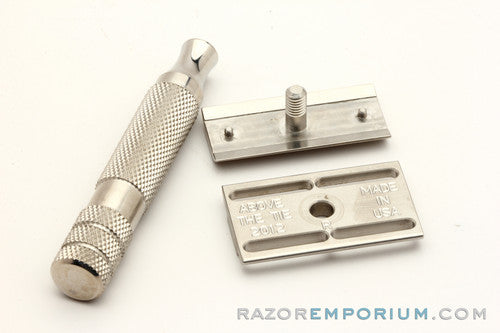 Above the Tie 2012 R1 Stainless Steel Safety Razor