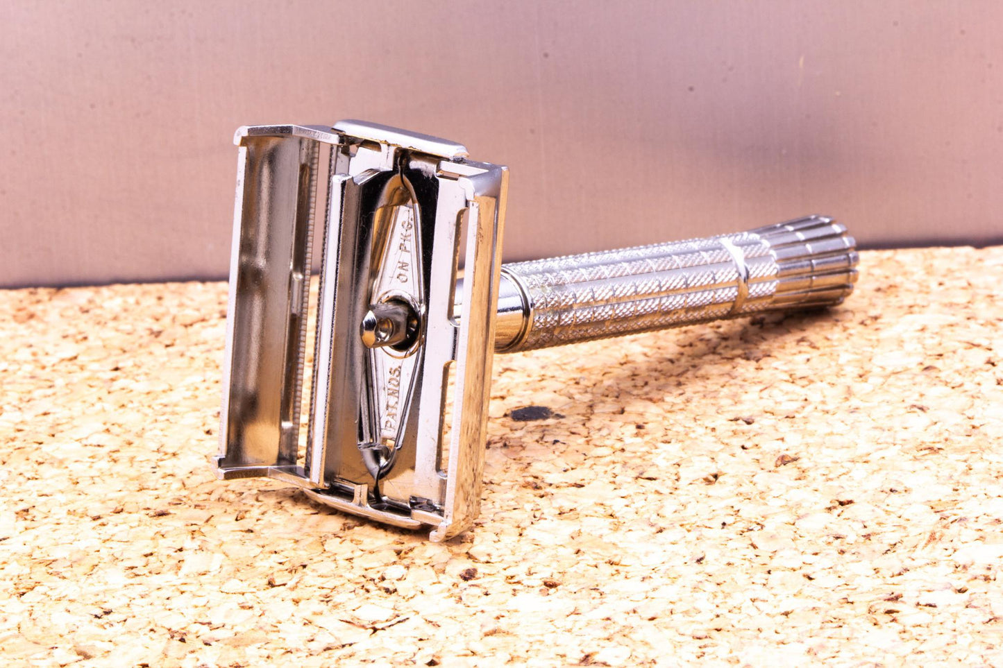 1956 B4 Gillette Flare Tip Double Edge Safety Razor | Original Condition