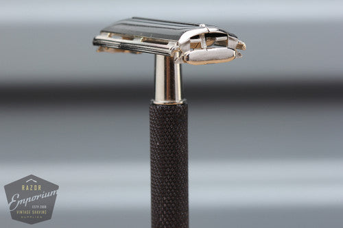 Gillette 1980 Black Handle Super Speed Safety Razor - L1