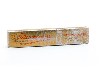 7/8" Filarmonica Especial Para Barbas Duras Straight Razor w/ Coffin & Red Scales | Spain