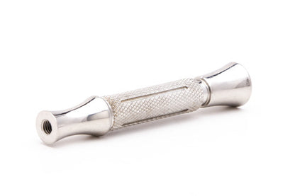 Universal Threaded Knurled Double Edge Razor Handle