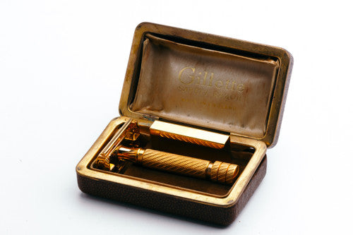 1940's Gillette British Aristocrat No 21  Set 24K Revamp