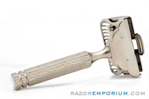 1930's Ever Ready 1912 Single Edge Safety Razor - Factory Nickel