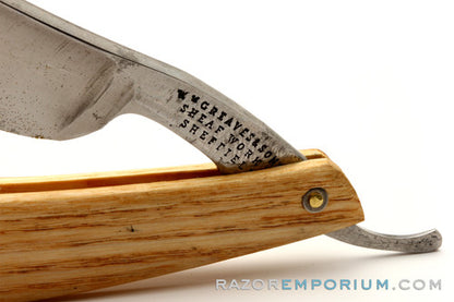 13/16" WM Greaves & Sons Sheaf Works Straight Razor | Sheffield, England