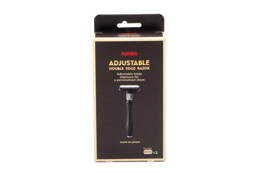 Feather Adjustable Double Edge Safety Razor