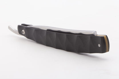 6/8" Restored Hart Steel Straight Razor With Unique Scales