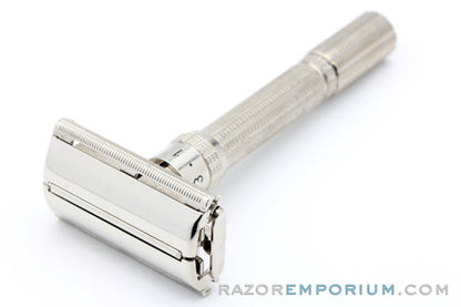 1965 Gillette Slim Adjustable TTO DE Safety Razor K1