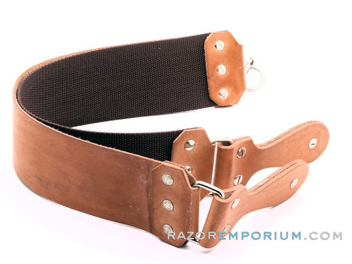 Straight Razor Designs Brown 3" Straight Razor Strop & Canvas