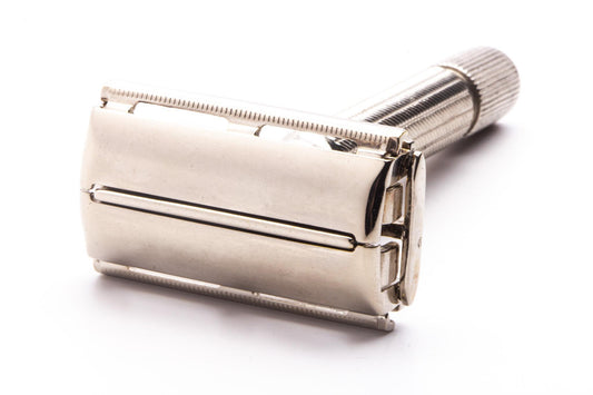 Gillette Experimental Knurling Double Edge TTO Safety Razor | Original Condition