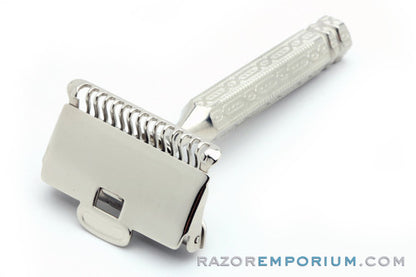 1930's Gem Junior Single Edge Safety Razor | Factory Nickel Revamp