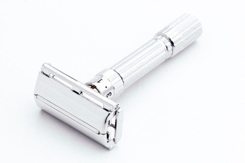 1961 Gillette TTO Fatboy Adjustable $1.95 DE Safety Razor | Rhodium Revamp