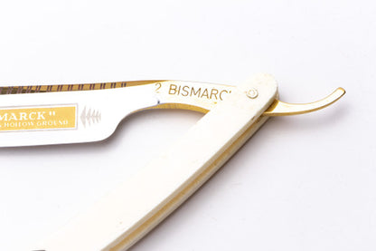 6/8" Bismarck Straight Razor | Real Bone Scales