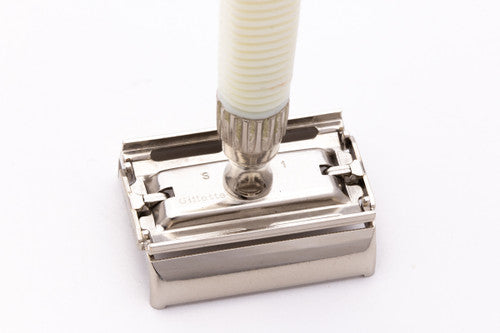 1972 Gillette Slim Twist DE Safety Razor