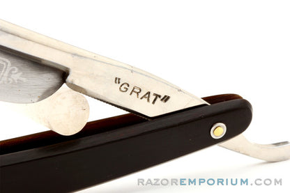 5/8" "Grat" Buisson D'Or Frameback Straight Razor | France