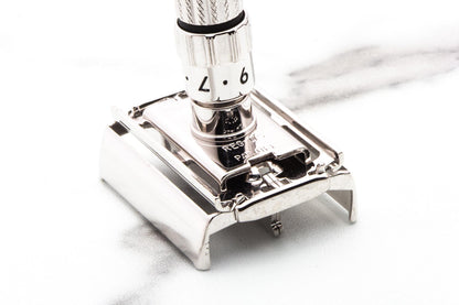 1961 G1 Gillette Fatboy Adjustable Double Edge Safety Razor | Rhodium Revamp