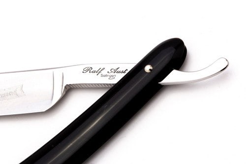 6/8" Ralf Aust Spanish Tip Hollow Ground Straight Razor With Jimps | Used