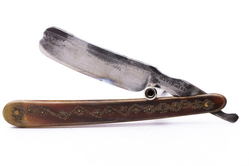 11/16" Silversteel Sheffield Original Scales Straight Razor