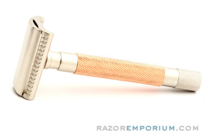 Parker 55SL Slant  DE Safety Razor Rose Gold