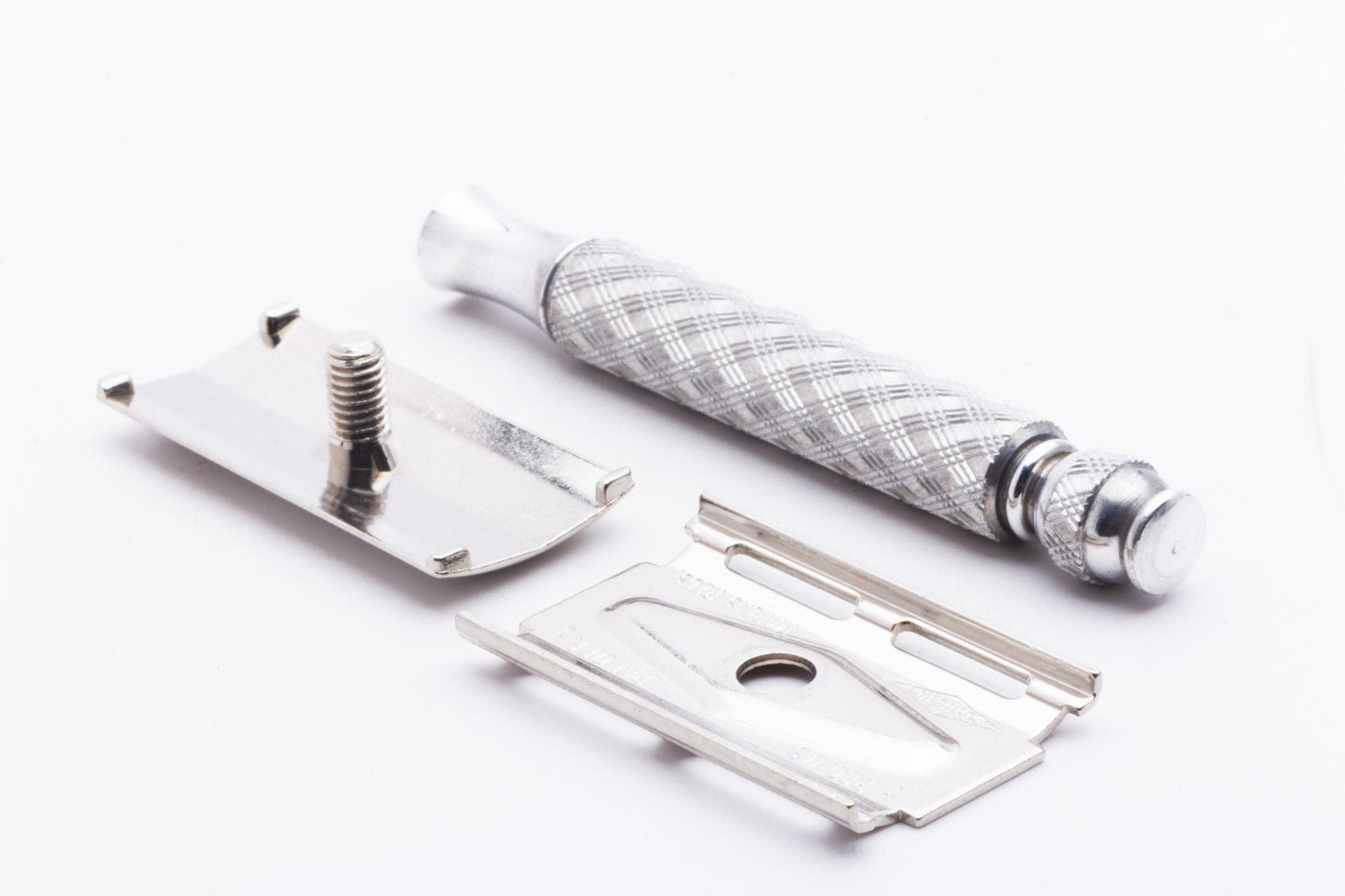 1973 T1 Gillette Ball End Tech Spiral Handle DE Safety Razor | Original Condition