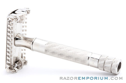 1930's Gillette British Aristocrat #47 Safety Razor - Rhodium Revamp