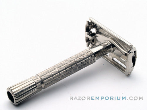 1965 K4 Gillette TV Super Speed Razor Set in Original Red Case w/ Blueblades