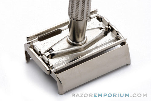 1958 Gillette TV Special Super Speed Safety Razor D3 | Factory Nickel Revamp