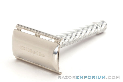 1977 GBS & Gillette Tech Long Handle DE Safety Razors Set | Made in England