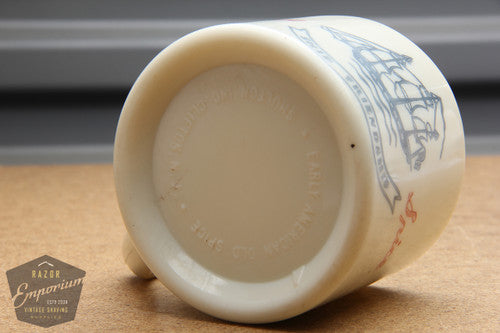 1950's Old Spice Glass Shaving Mug | Friendship