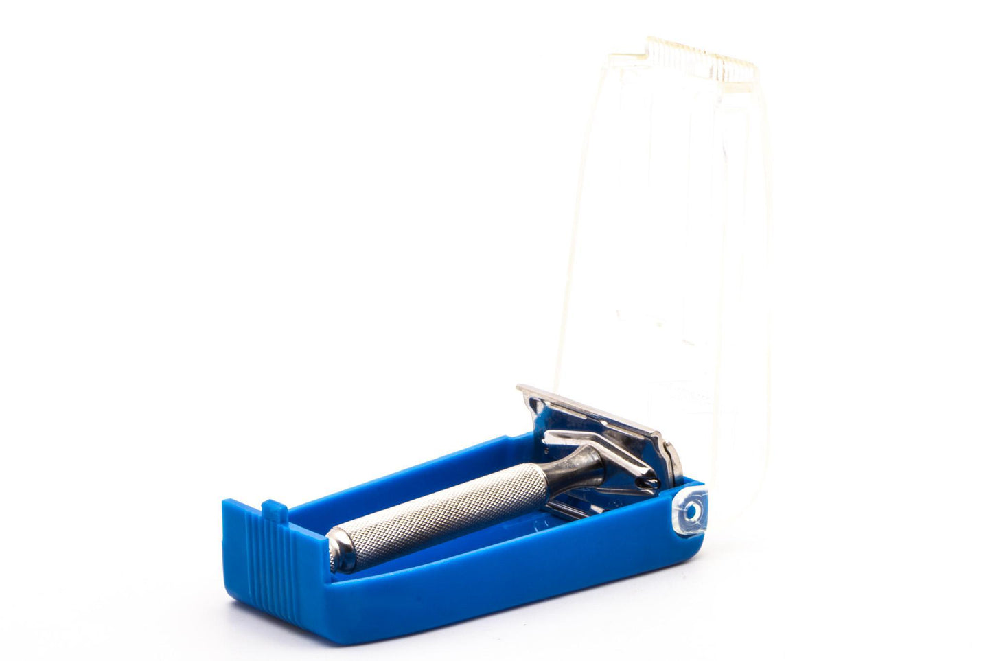 1951 Gillette Ball End Tech Three Piece Double Edge Safety Razor Set | Original Condition
