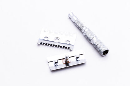 2000's Travel Open Comb Double Edge Safety Razor
