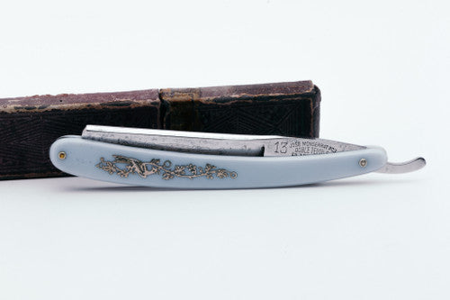 6/8" Filarmonica Doble Temple #13 Straight Razor w/ Coffin | Spain