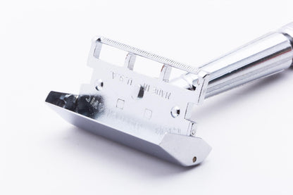 1950's Gem Micromatic "Bullet Tip" Single Edge Safety Razor Set | Original Condition
