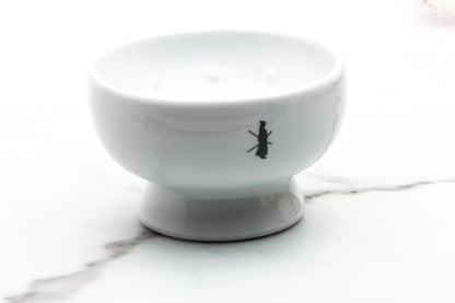Tatara | Porcelain Shaving Bowl - White