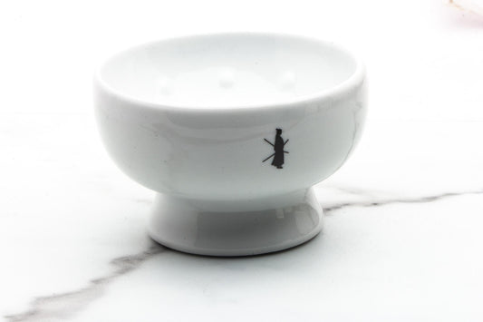 Tatara | Porcelain Shaving Bowl - White