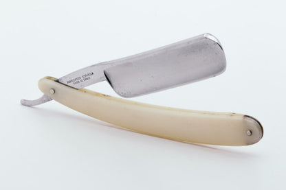 7/8" Filarmonica Doble Temple #14 Straight Razor w/ Cream Scales | Spain