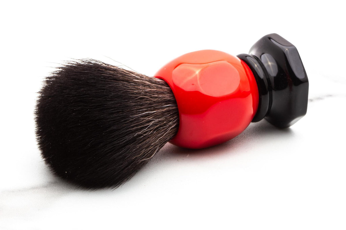 Razorock | AMICI Synthetic Shaving Brush with Noir Plissoft Knot
