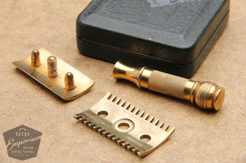 Gillette 1920's Milady Decollete DE Safety Razor in Leather Case ...