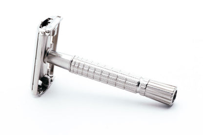 1966 L3 Gillette Flare Tip DE Super Speed Safety Razor  | Nickel Revamp
