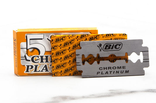 Bic Chrome Platinum Double Edge Razor Blades