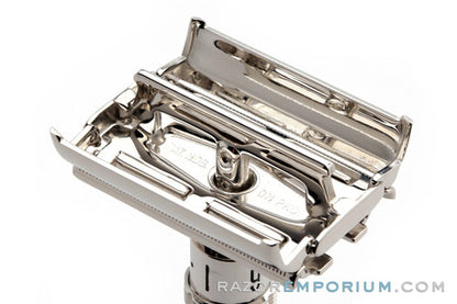 1969 Gillette Super 84 Adjustable DE Safety Razor Rhodium Revamp