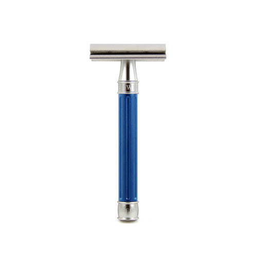Edwin Jagger | 3ONE6 Stainless Steel Safety Razor - Blue