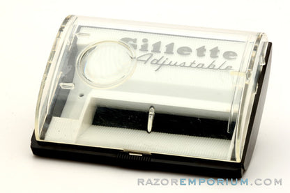 1950's Gillette Fatboy Adjustable Original Black Styrene Case