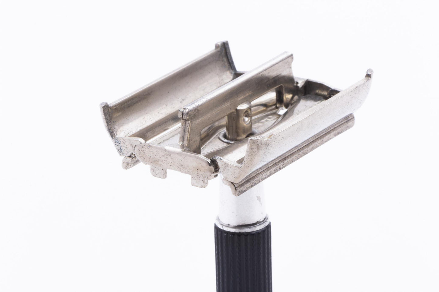 1968 P1 Gillette Black Handle Flare Tip Super Speed Safety Razor | Original Condition