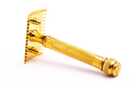 1919 Gillette Soft Roll U.S. Army Khaki Kit | 24k Gold Revamp