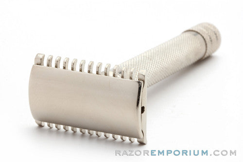 1930's Gillette NEW Deluxe Big Boy Razor Factory Nickel Revamp – Razor ...