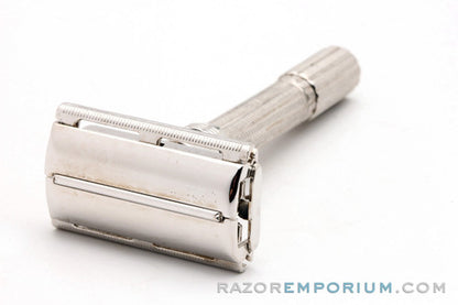1966 Gillette L2 Slim Adjustable Safety Razor Rhodium Revamp
