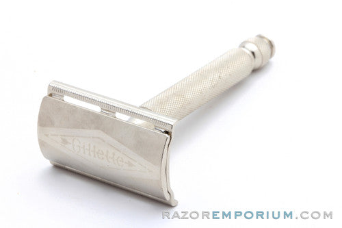 1947-51 Gillette Ball End Tech DE Safety Razor